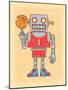 Robo Hoops-Marcus Prime-Mounted Art Print