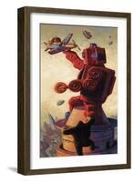 Robo Kong-Eric Joyner-Framed Giclee Print