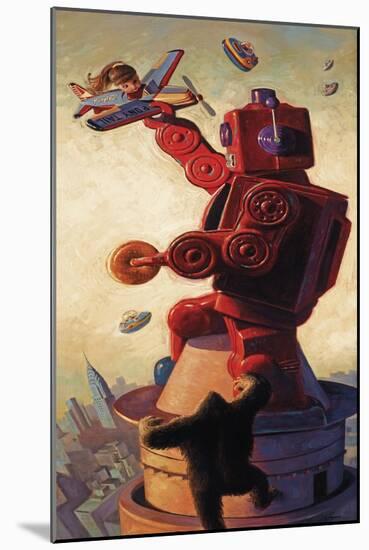 Robo Kong-Eric Joyner-Mounted Giclee Print