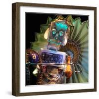 Robo Lady-null-Framed Art Print