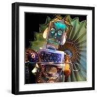 Robo Lady-null-Framed Art Print