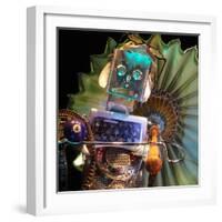 Robo Lady-null-Framed Art Print