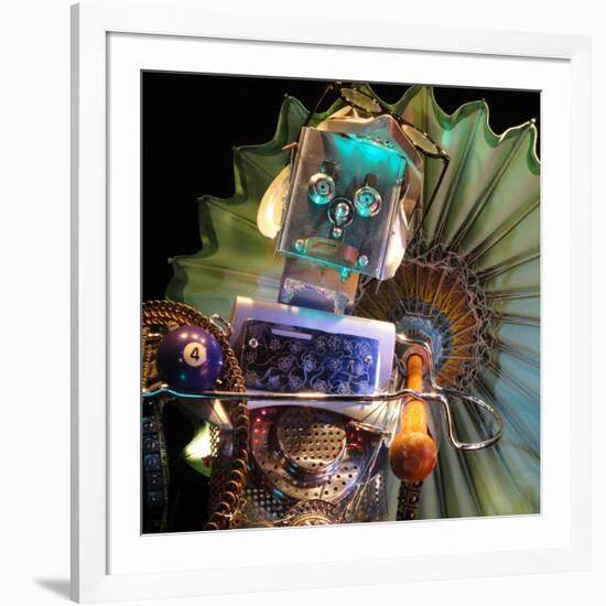 Robo Lady-null-Framed Art Print