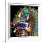 Robo Lady-null-Framed Art Print