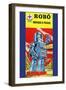 Robo - Movido a Pilhas-null-Framed Art Print