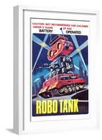 Robo Tank-null-Framed Art Print