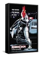 RoboCock-null-Framed Stretched Canvas