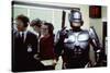 Robocop by Paul Verhoeven with Peter Weller, 1987 (photo)-null-Stretched Canvas