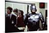 Robocop by Paul Verhoeven with Peter Weller, 1987 (photo)-null-Stretched Canvas