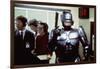 Robocop by Paul Verhoeven with Peter Weller, 1987 (photo)-null-Framed Photo