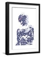 Robocop-Cristian Mielu-Framed Art Print