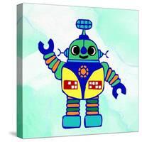 Robot 1-Ann Bailey-Stretched Canvas