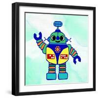 Robot 1-Ann Bailey-Framed Art Print