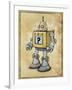 Robot 2-Michael Murdock-Framed Giclee Print