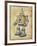 Robot 2-Michael Murdock-Framed Giclee Print