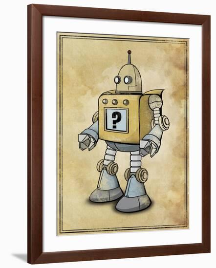 Robot 2-Michael Murdock-Framed Giclee Print