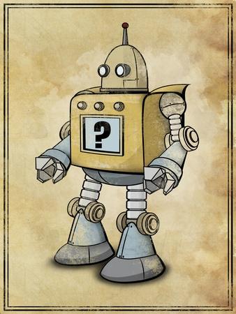 Robot 2' Giclee Print - Michael Murdock Robot 2' Giclee Print - Michael Murdock