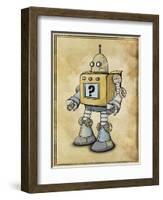 Robot 2-Michael Murdock-Framed Giclee Print