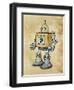 Robot 2-Michael Murdock-Framed Giclee Print