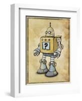 Robot 2-Michael Murdock-Framed Giclee Print