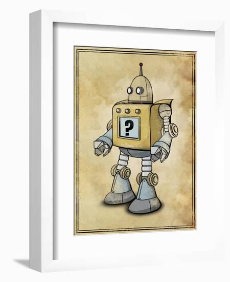 Robot 2-Michael Murdock-Framed Giclee Print