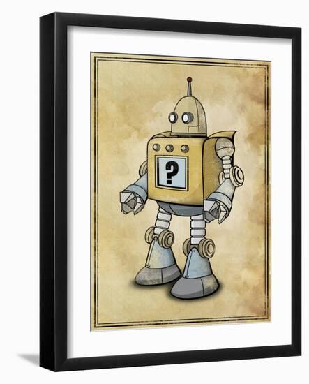 Robot 2-Michael Murdock-Framed Giclee Print