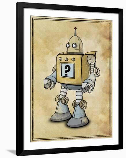 Robot 2-Michael Murdock-Framed Giclee Print