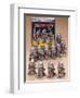 Robot 7. 11 Small Silver, Tin Litho., Wind-Up Walking Robots with Original Box-null-Framed Giclee Print