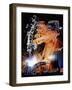 Robot Arm Spot-welding a Car Suspension Unit-David Parker-Framed Photographic Print