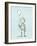 Robot Balloon-Michael Murdock-Framed Giclee Print