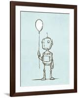 Robot Balloon-Michael Murdock-Framed Giclee Print