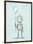 Robot Balloon-Michael Murdock-Framed Giclee Print