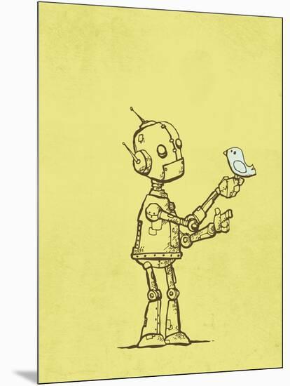 Robot Bird-Michael Murdock-Mounted Giclee Print