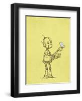 Robot Bird-Michael Murdock-Framed Premium Giclee Print