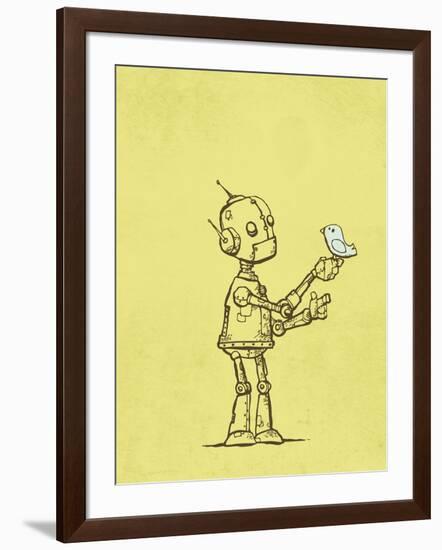 Robot Bird-Michael Murdock-Framed Giclee Print