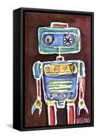 Robot Boy-Wyanne-Framed Stretched Canvas