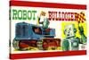 Robot Bulldozer-null-Stretched Canvas