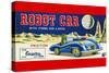 Robot Car with Firing Gun and Noise-null-Stretched Canvas