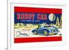 Robot Car with Firing Gun and Noise-null-Framed Premium Giclee Print