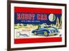 Robot Car with Firing Gun and Noise-null-Framed Premium Giclee Print