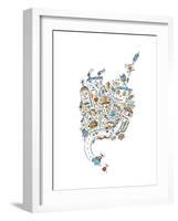 Robot City-Carla Martell-Framed Premium Giclee Print