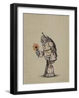 Robot Flower-Michael Murdock-Framed Giclee Print