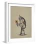 Robot Flower-Michael Murdock-Framed Giclee Print