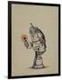 Robot Flower-Michael Murdock-Framed Giclee Print