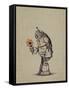 Robot Flower-Michael Murdock-Framed Stretched Canvas