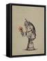 Robot Flower-Michael Murdock-Framed Stretched Canvas