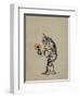 Robot Flower-Michael Murdock-Framed Premium Giclee Print