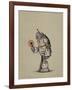 Robot Flower-Michael Murdock-Framed Giclee Print