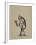 Robot Flower-Michael Murdock-Framed Giclee Print