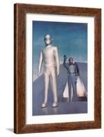 Robot from Day the Earth Stood Still-null-Framed Art Print